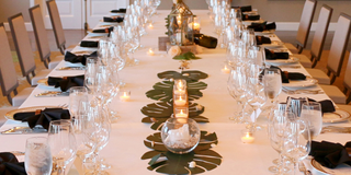 Plated Kings Table for Dinner