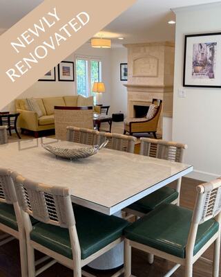 Dining Table and Living Room