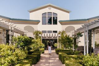 Entrance to the Silverado Spa