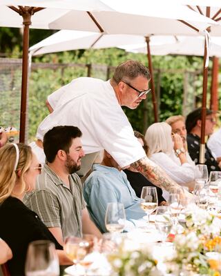 Event at the Silverado Resort Chef's Garden, hosted by Patrick Prager