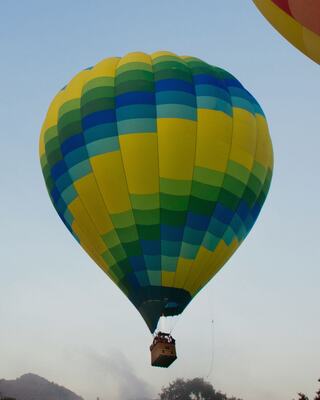 Hot Air Balloon in Napa Valley, California