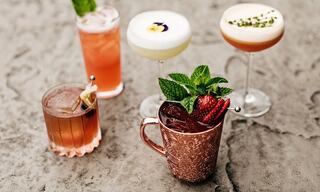 Assortment of Fancy Cocktails