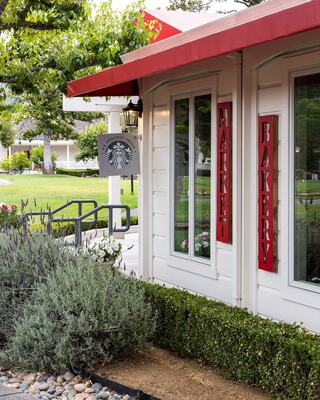 Market and Bakery Building Outside at Silverado Resort in Napa