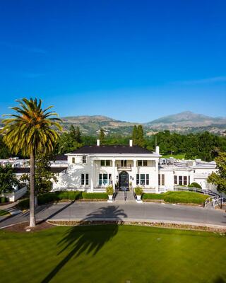 The Front of the Mansion at Silverado Resort in Napa Valley