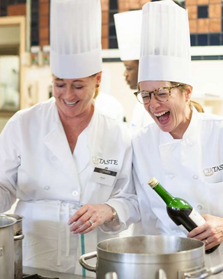 CIA at Copia gastronomic tour and cooking class