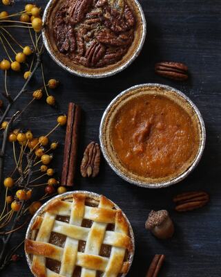 Thanksgiving Freshly Made Holiday Pies in Napa Valley
